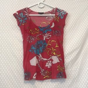 Armani Exchange red floral, XS